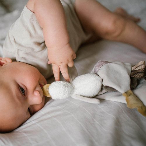 BabyOno szundikendő Zoe liba plüss 1556