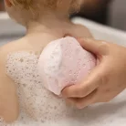 BabyOno babafürdető szivacs puha rózsaszín 1640/01