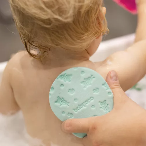 BabyOno babafürdető szivacs puha zöld 1640/03