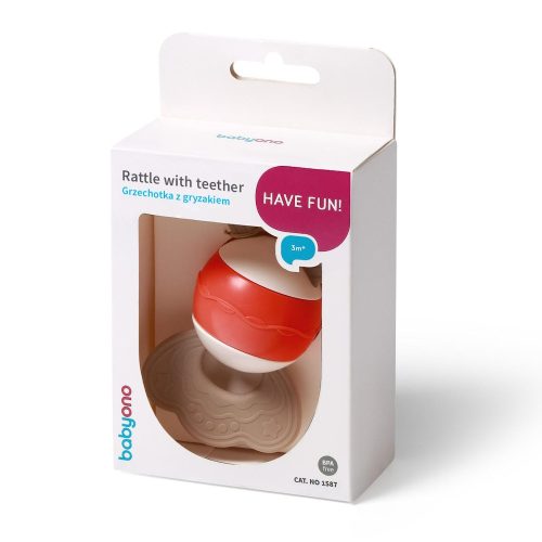 BabyOno csörgő és rágóka cukorka 1587