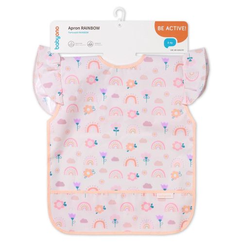 BabyOno előke vízálló Rainbow 2-4év 1642/03