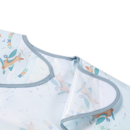 BabyOno előke - hosszú ujjas vízálló Plane 6hó-2év 1476/03