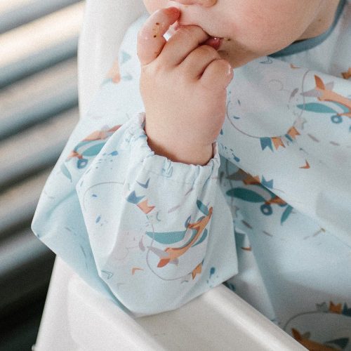 BabyOno előke - hosszú ujjas vízálló Plane 6hó-2év 1476/03