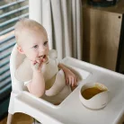 BabyOno etetőkanál szilikon flexibilis bézs 785/04