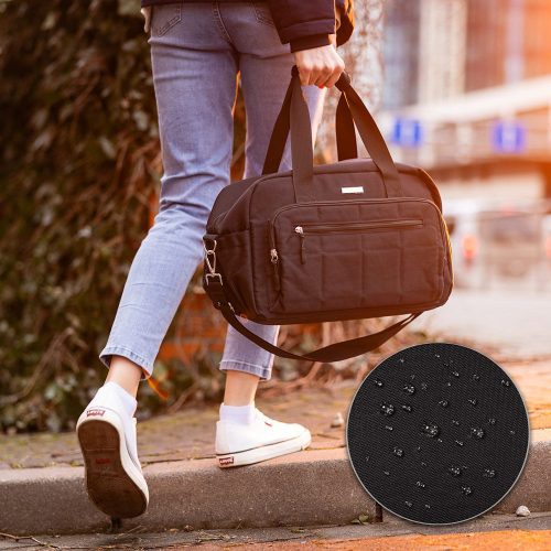 BabyOno pelenkázótáska kézipoggyász méretben 40x20x25 cm  fekete 1650/01