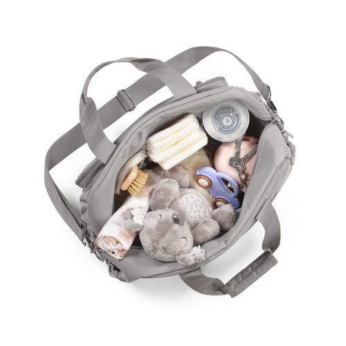 BabyOno pelenkázótáska kézipoggyász méretben 40x20x25 cm szürke 1650/02