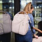 BabyOno pelenkázó táska MODERN STYLE hátizsák 27x40x19cm bézs 1649/02