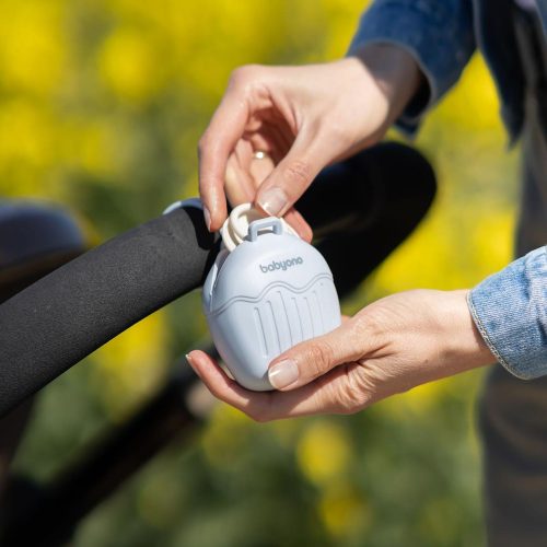 BabyOno cumitartó tok 2cuminak szilikon kék 1656/01