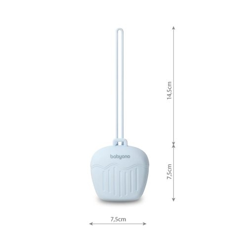 BabyOno cumitartó tok 2cuminak szilikon kék 1656/01