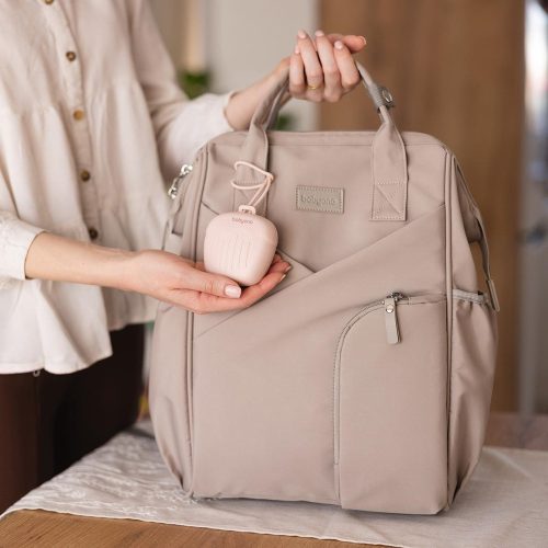 BabyOno cumitartó tok 2cuminak szilikon rózsaszín 1656/02