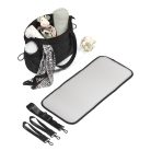 BabyOno pelenkázótáska CAMI 45x12x30 cm fekete 1672/01