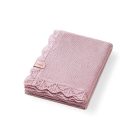 BabyOno babatakaró bambusz kötött 75x100cm rózsaszín 1674/01