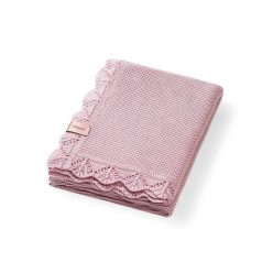   BabyOno babatakaró bambusz kötött 75x100cm rózsaszín 1674/01