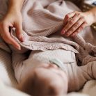 BabyOno babatakaró bambusz kötött 75x100cm szürke 1674/03