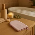 BabyOno fürdetőkesztyű - bambusz púderrózsaszín 347/10