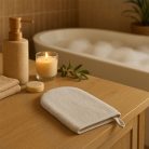 BabyOno fürdetőkesztyű - bambusz bézs 347/11