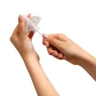 BabyOno üveg és cumimosó kefe szivacsos púderrózsaszín 720/05