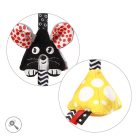 BabyOno függő csörgő kontrasztos színekkel MOUSE 1676