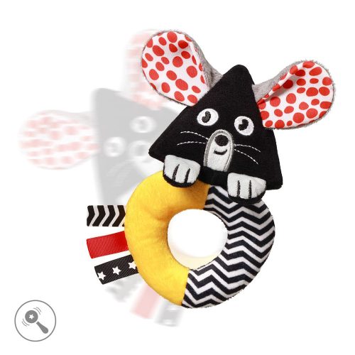 BabyOno marokcsörgő Mouse egér 1677