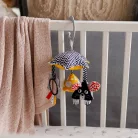 BabyOno játék babakocsira kontrasztos színekben MOUSE 1678
