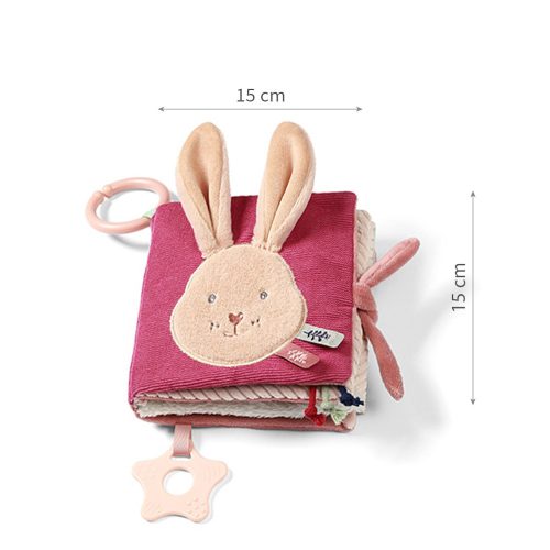 BabyOno játékkönyv Karolina nyuszi puha 1684