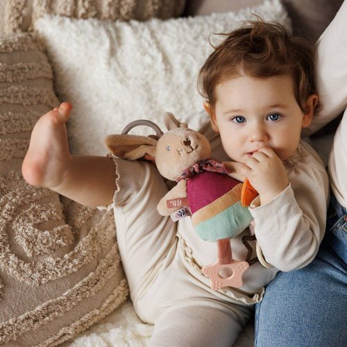 BabyOno csörgő Karolina nyuszi plüss 31cm 1685