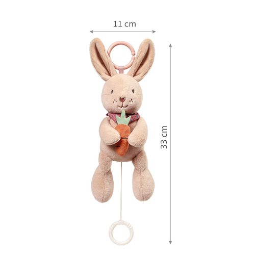 BabyOno felhúzós-zenélő játék Karolina nyuszi 1686