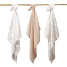 BabyOno textilpelenka színes 3db bambusz bézs 397/13