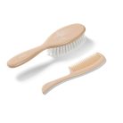 BabyOno fésű-kefe szuperpuha sörtékkel bézs 569/05