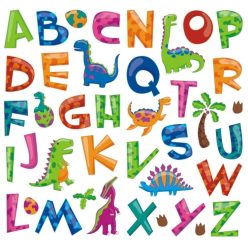 Marko Falidekor betűs-dínós