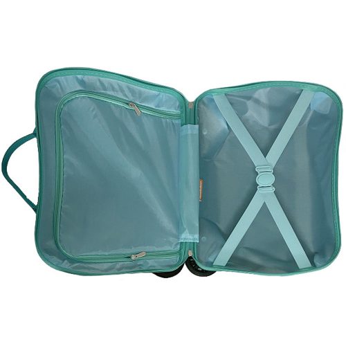 Mancs őrjárat bőrönd türkiz