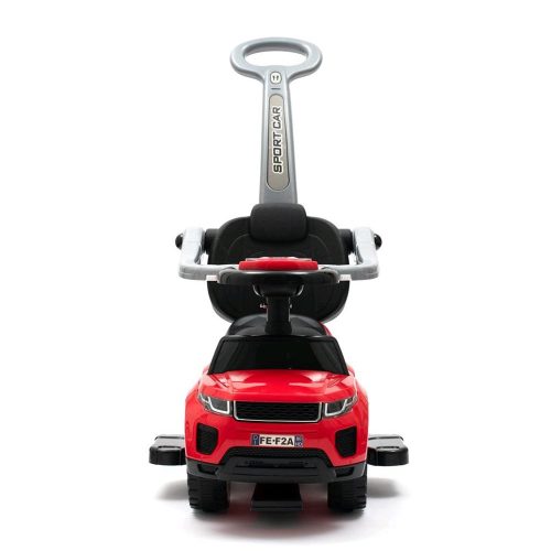 Baby Mix bébitaxi tolókarral 3in1 Sport Car rózsaszín 