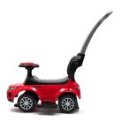 Baby Mix bébitaxi tolókarral 3in1 Sport Car rózsaszín 