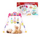 Baby Mix babatornáztató állvány zenélő De Lux Baby Mix pink