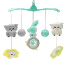 Baby Mix zenélő-forgó projektoros menta