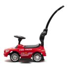 Baby Mix bébitaxi zenélő vezetőrúddal TÛZOLTÓ piros