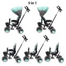 Baby Mix tricikli 5az1-ben RELAX 360° kék