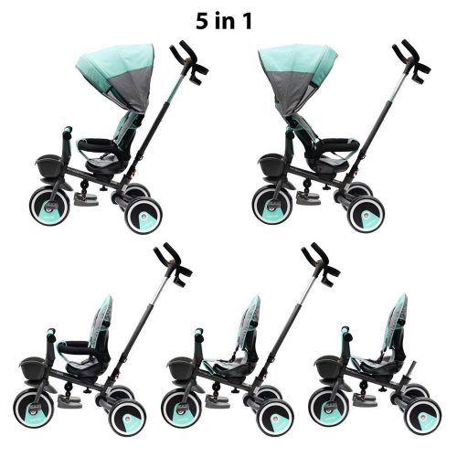 Baby Mix tricikli 5az1-ben RELAX 360° szürke