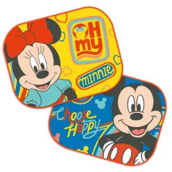   Seven Polska árnyékoló 2 db-os 44x35cm Mickey és Minnie sárga-kék