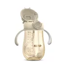 Neno szívószálas itatópohár MIO2 280ml barna