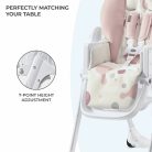 Kinderkraft etetőszék Yummy pink