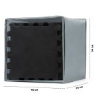 Kinderkraft szivacspuzzle szőnyeg Luno 30db fekete-fehér