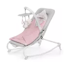 Kinderkraft pihenőszék Felio rezgő zenélő Peony Rose