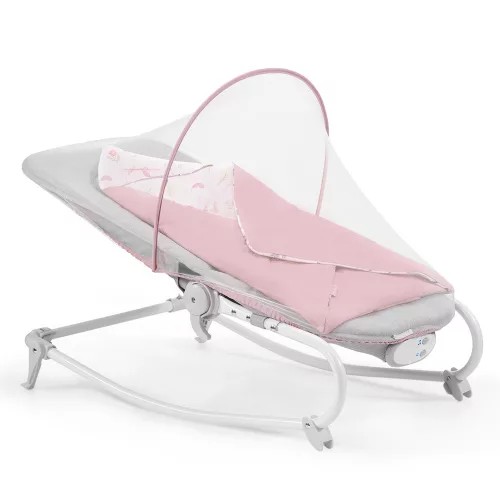 Kinderkraft pihenőszék Felio rezgő zenélő Peony Rose