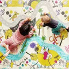 Kinderkraft játszószőnyeg szivacs Matty 150x180cm