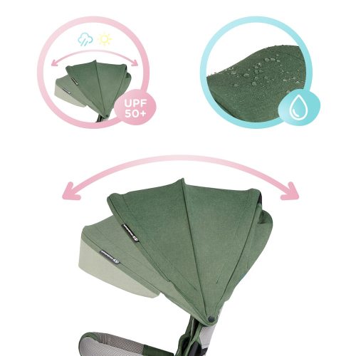 Kinderkraft tricikli Spinstep pastel green