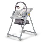 Kinderkraft etetőszék Lastree szürke