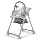 Kinderkraft etetőszék Lastree szürke