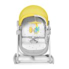 Kinderkraft 5in1 bölcső-babaágy-hinta-pihenőszék-szék - Unimo Up sárga