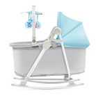 Kinderkraft 5in1 bölcső-babaágy-hinta-pihenőszék-szék - Unimo Up világoskék